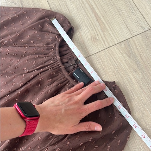 ASOS Brown Long Sleeve Dress - Picture 9 of 15